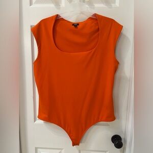 Express Vibrant Orange Bodysuit